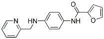 N-(4-((PYRIDIN-2-YLMETHYL)AMINO)PHENYL)-2-FURAMIDE Struktur