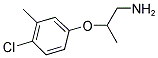 2-(4-CHLORO-3-METHYL-PHENOXY)-PROPYLAMINE Struktur