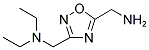 N-([5-(AMINOMETHYL)-1,2,4-OXADIAZOL-3-YL]METHYL)-N-ETHYLETHANAMINE Struktur