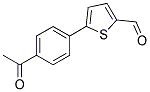 5-(4-ACETYL-PHENYL)-THIOPHENE-2-CARBALDEHYDE Struktur