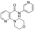 2-MORPHOLIN-4-YL-N-PYRIDIN-3-YL-NICOTINAMIDE Struktur