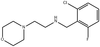 N-(2-CHLORO-6-FLUOROBENZYL)-2-MORPHOLIN-4-YLETHANAMINE Struktur