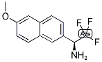 (1S)-2,2,2-TRIFLUORO-1-(6-METHOXY(2-NAPHTHYL))ETHYLAMINE Struktur