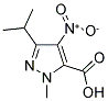 5-ISOPROPYL-2-METHYL-4-NITRO-2 H-PYRAZOLE-3-CARBOXYLIC ACID Struktur