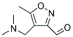 4-[(DIMETHYLAMINO)METHYL]-5-METHYLISOXAZOLE-3-CARBALDEHYDE Struktur