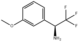 (1S)-2,2,2-TRIFLUORO-1-(3-METHOXYPHENYL)ETHYLAMINE Struktur