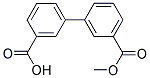 3'-(METHOXYCARBONYL)[1,1'-BIPHENYL]-3-CARBOXYLIC ACID Struktur