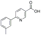 6-(3-METHYLPHENYL)NICOTINIC ACID Struktur