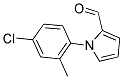 1-(4-CHLORO-2-METHYLPHENYL)-1H-PYRROLE-2-CARBALDEHYDE Struktur