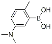 5-(DIMETHYLAMINO)-2-METHYLPHENYLBORONIC ACID Struktur