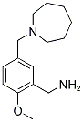 [5-(AZEPAN-1-YLMETHYL)-2-METHOXYBENZYL]AMINE Struktur