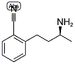 (S)-2-AMINO-4-(2-CYANOPHENYL)BUTANE Struktur