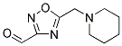 5-(1-PIPERIDINYLMETHYL)-1,2,4-OXADIAZOLE-3-CARBALDEHYDE Struktur