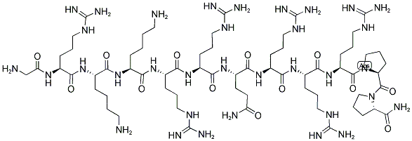 H2N-GRKKRRQRRRPP-AMIDE Struktur