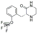 (R)-3-(2-TRIFLUOROMETHOXY-BENZYL)-PIPERAZIN-2-ONE Struktur