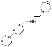 N-(1,1'-BIPHENYL-4-YLMETHYL)-2-MORPHOLIN-4-YLETHANAMINE Struktur