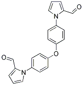 1-(4-[4-(2-FORMYL-1H-PYRROL-1-YL)PHENOXY]PHENYL)-1H-PYRROLE-2-CARBALDEHYDE Struktur