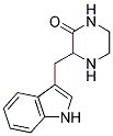 3-(1H-INDOL-3-YLMETHYL)-PIPERAZIN-2-ONE Struktur