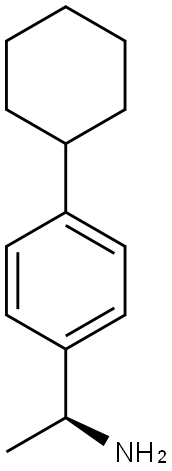 (S)-1-(4-CYCLOHEXYLPHENYL)ETHANAMINE Struktur