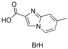 7-METHYL-IMIDAZO[1,2-A]PYRIDINE-2-CARBOXYLIC ACID HYDROBROMIDE Struktur