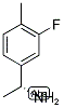 (R)-1-(3-FLUORO-4-METHYLPHENYL)ETHANAMINE Struktur