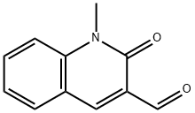 1-METHYL-2-OXO-1,2-DIHYDRO-QUINOLINE-3-CARBALDEHYDE Struktur