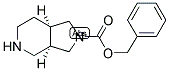 (3AR, 7AR)-OCTAHYDRO-1H-PYRROLO [3,4-C] PIRIDINE-2-CARBOXYLIC ACID BENZYL ESTER Struktur