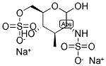 D-GLUCOSAMINE-2,6-DISULFATE, DISODIUM SALT Struktur