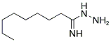 1-(IMINO-HYDRAZINO-METHYL)OCTANE Struktur