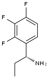 (R)-1-(2,3,4-TRIFLUOROPHENYL)PROPAN-1-AMINE Struktur