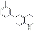 6-(3-METHYLPHENYL)-1,2,3,4-TETRAHYDROQUINOLINE Struktur