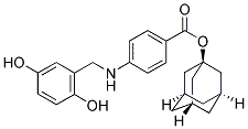 4-(2,5-DIHYDROXY-BENZYLAMINO)BENZOIC ACID ADAMANTAN-1-YL ESTER