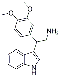 2-(3,4-DIMETHOXY-PHENYL)-2-(1H-INDOL-3-YL)-ETHYLAMINE Struktur