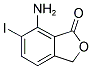 7-AMINO-6-IODO-3 H-ISOBENZOFURAN-1-ONE Struktur