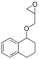 2-[(1,2,3,4-TETRAHYDRONAPHTHALEN-1-YLOXY)METHYL]OXIRANE Struktur