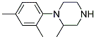 1-(2,4-DIMETHYLPHENYL)-2-METHYLPIPERAZINE Struktur