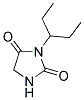 3-(3-AMYL)HYDANTOIN Struktur