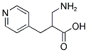 2-AMINOMETHYL-3-PYRIDIN-4-YL-PROPIONIC ACID Struktur