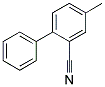 2-CYANO-4-METHYL BIPHENYL Struktur