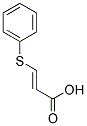 (2E)-3-(PHENYLTHIO)ACRYLIC ACID Struktur