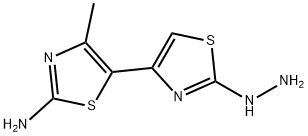 2-HYDRAZINO-4'-METHYL-[4,5']BITHIAZOLYL-2'-YLAMINE Struktur