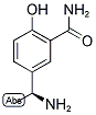 (S)-5-(1-AMINOETHYL)-2-HYDROXYBENZAMIDE Struktur