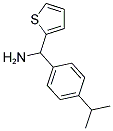 (4-ISOPROPYLPHENYL)(THIEN-2-YL)METHYLAMINE Struktur