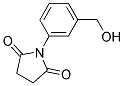 1-[3-(HYDROXYMETHYL)PHENYL]-2,5-PYRROLIDINEDIONE Struktur