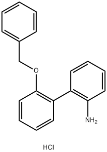 2'-BENZYLOXY[1,1-BIPHENYL]-2-AMINE HYDROCHLORIDE Struktur