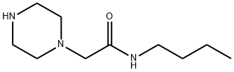 N-BUTYL-2-PIPERAZIN-1-YLACETAMIDE Struktur