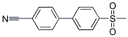 4'-(METHYLSULFONYL)[1,1'-BIPHENYL]-4-CARBONITRILE Struktur