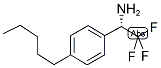 (1S)-2,2,2-TRIFLUORO-1-(4-PENTYLPHENYL)ETHYLAMINE Struktur