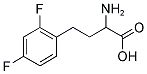 2-AMINO-4-(2,4-DIFLUORO-PHENYL)-BUTYRIC ACID Struktur