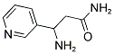 3-AMINO-3-PYRIDIN-3-YL-PROPIONIC ACID AMIDE Struktur